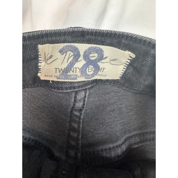 Free People High Rise Jeggings Black size 28 - Picture 12 of 13